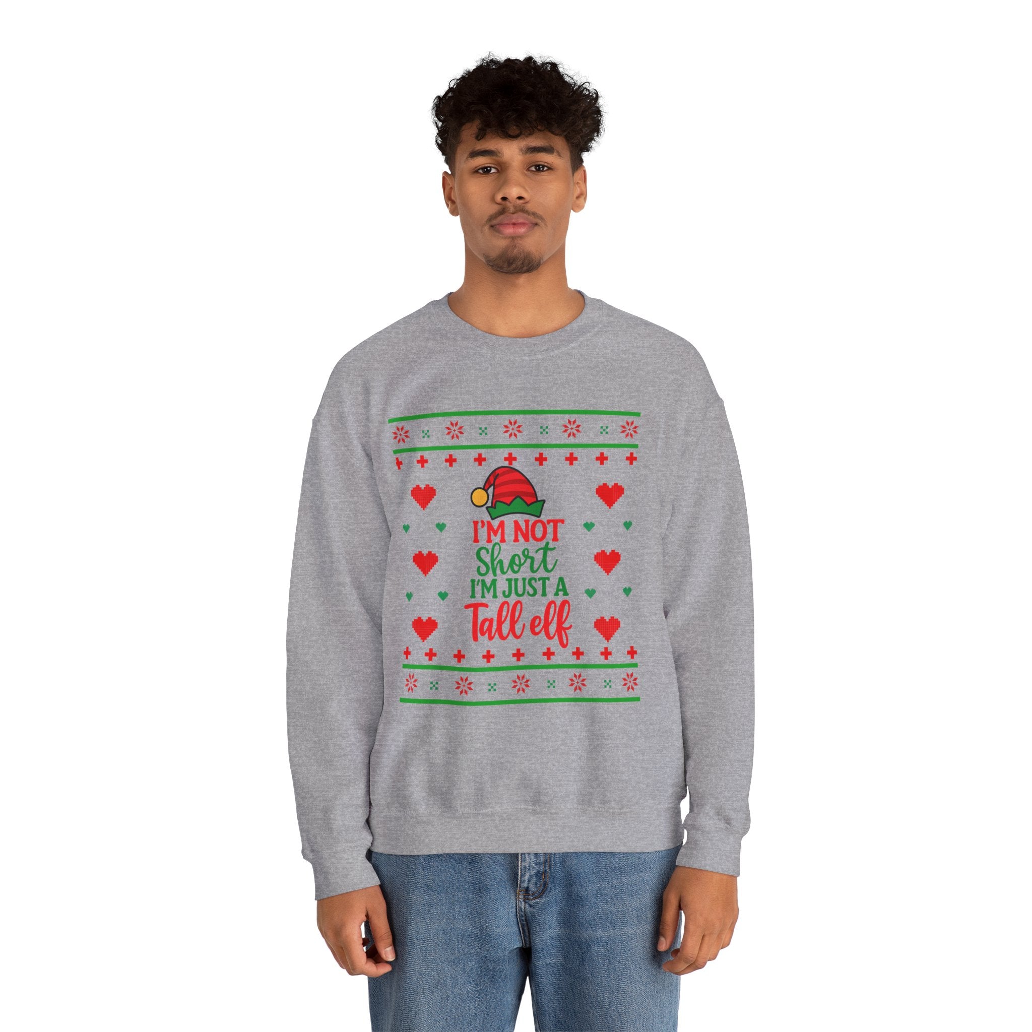 Tall Elf Unisex Sweatshirt