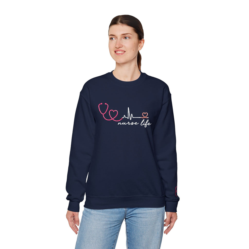 Nurse Life Unisex Crewneck Sweatshirt
