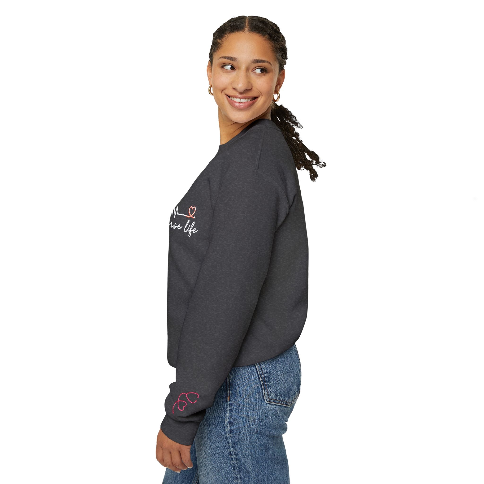 Nurse Life Unisex Crewneck Sweatshirt