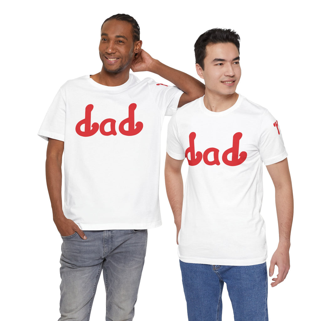 Phillies Dad (Red) Short Sleeve Tee