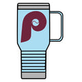 Retro Phillies Travel Mug, 20oz