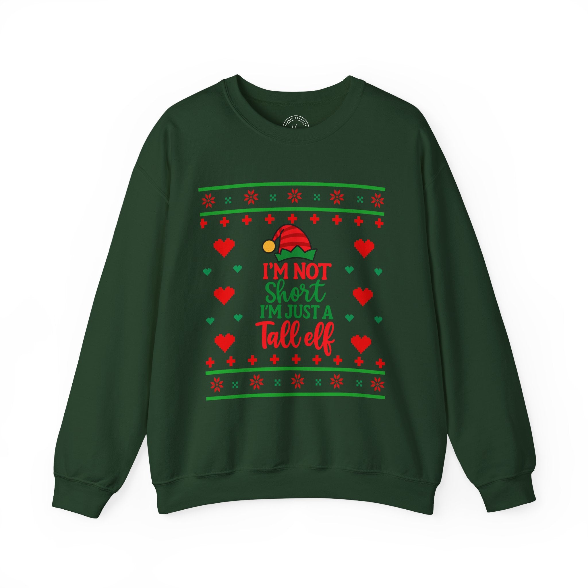 Tall Elf Unisex Sweatshirt