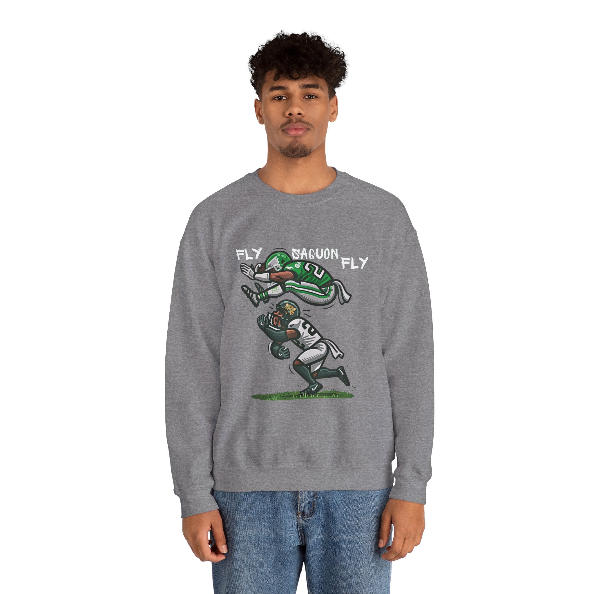Unisex Fly Saquon Fly Crewneck Sweatshirt