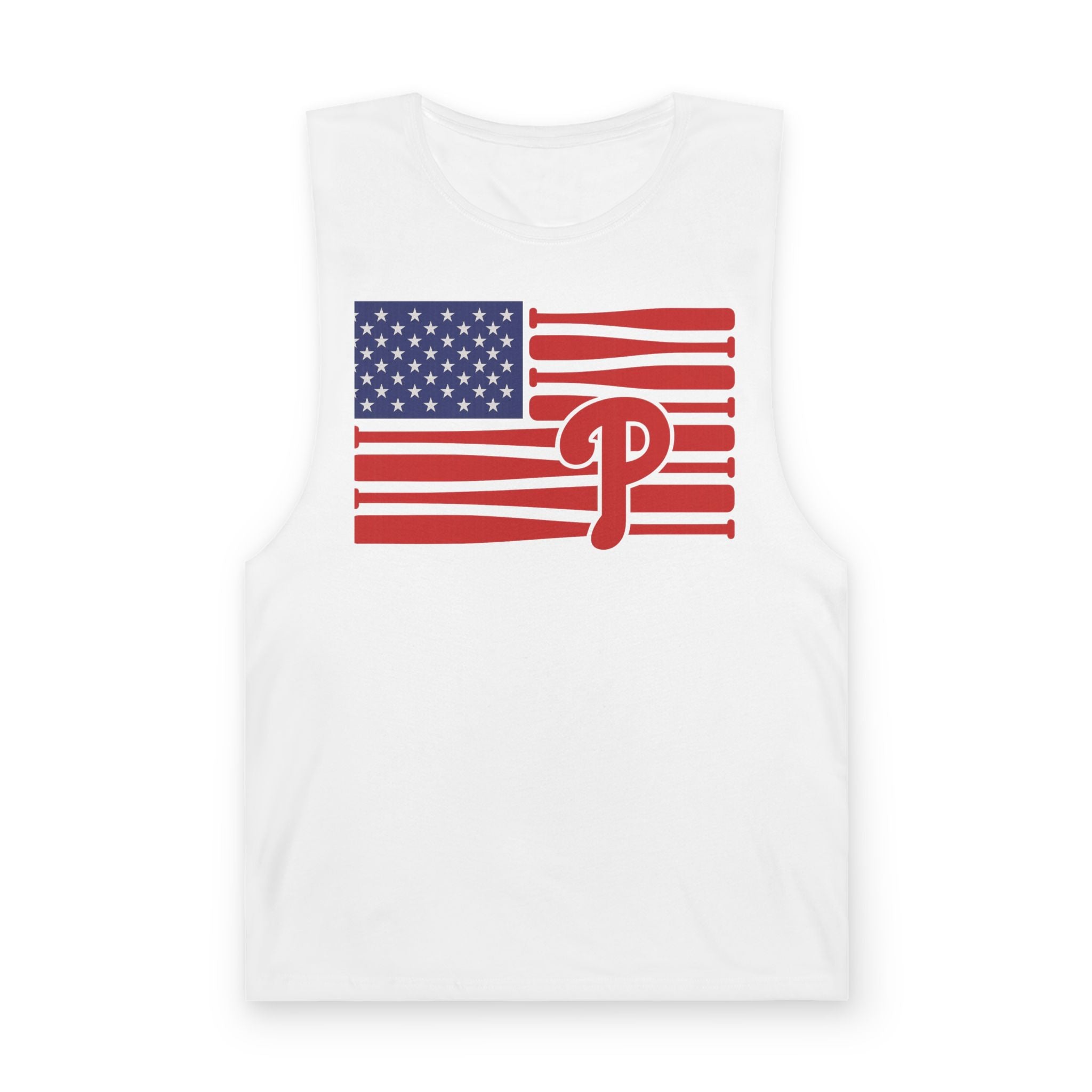 Phillie Flag Unisex Cut-Off Tank