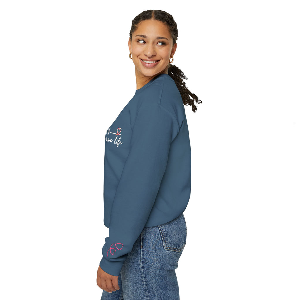 Nurse Life Unisex Crewneck Sweatshirt