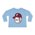 Retro Phillies Ball Toddler Long Sleeve