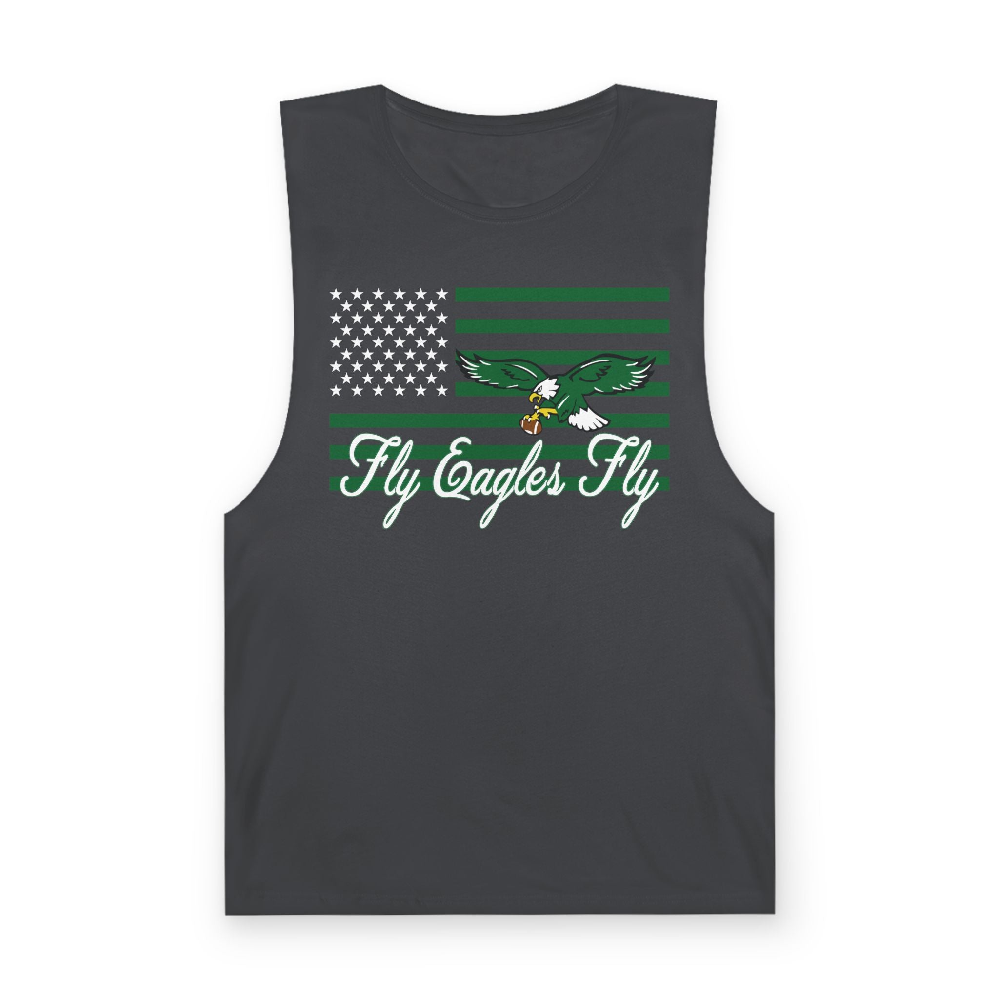 Fly Eagles Fly Flag Unisex Cut-Off Tank