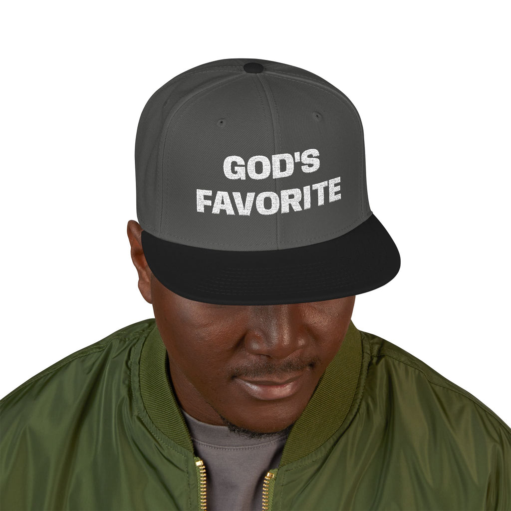 God's Favorite Personalized Snapback (Embroidery)