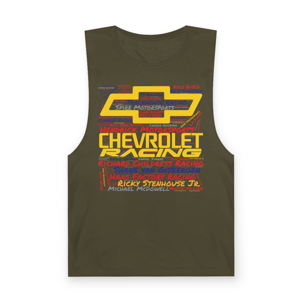Chevy Racing Unisex Cut-Off Tank