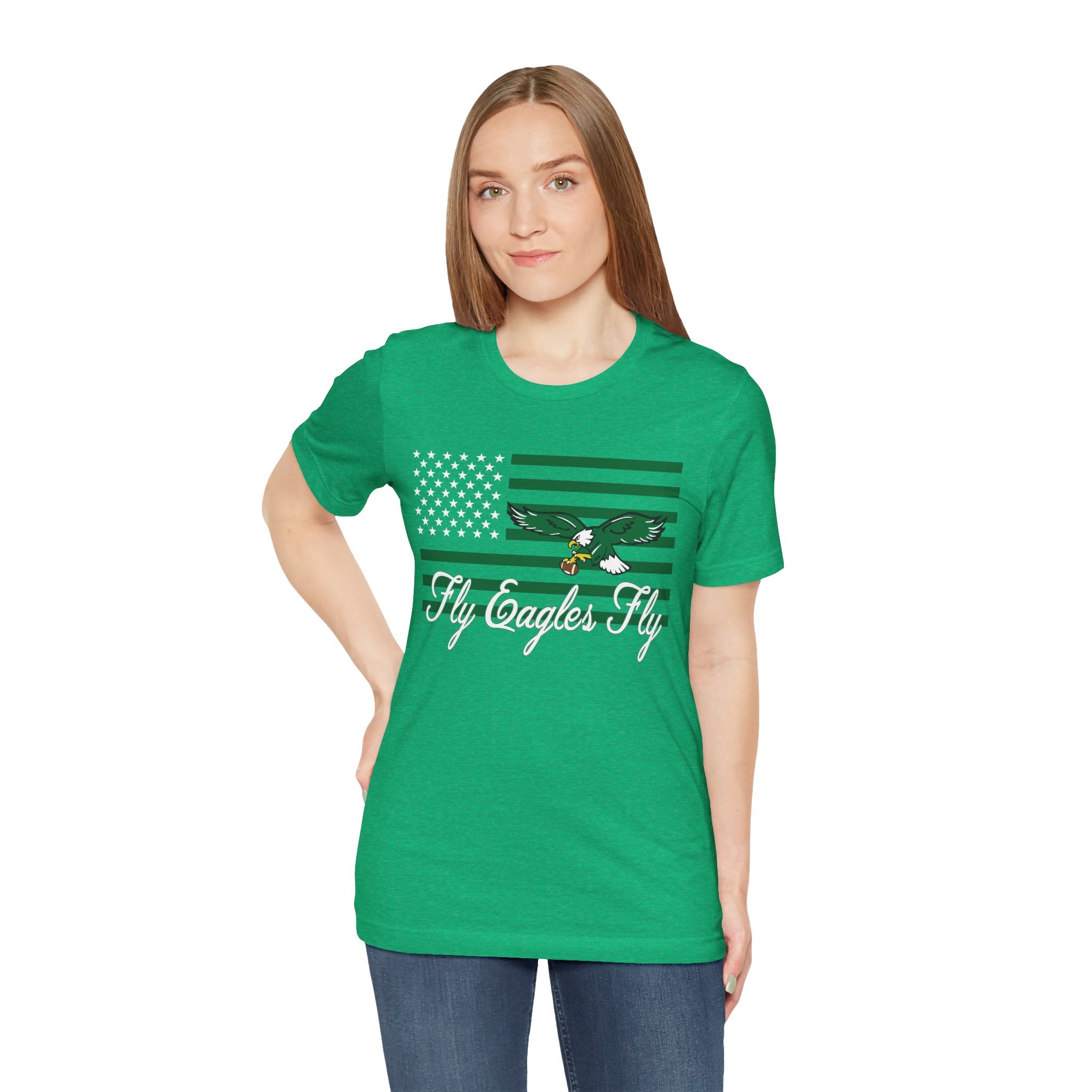 Fly Eagles Fly Unisex Short Sleeve Tee