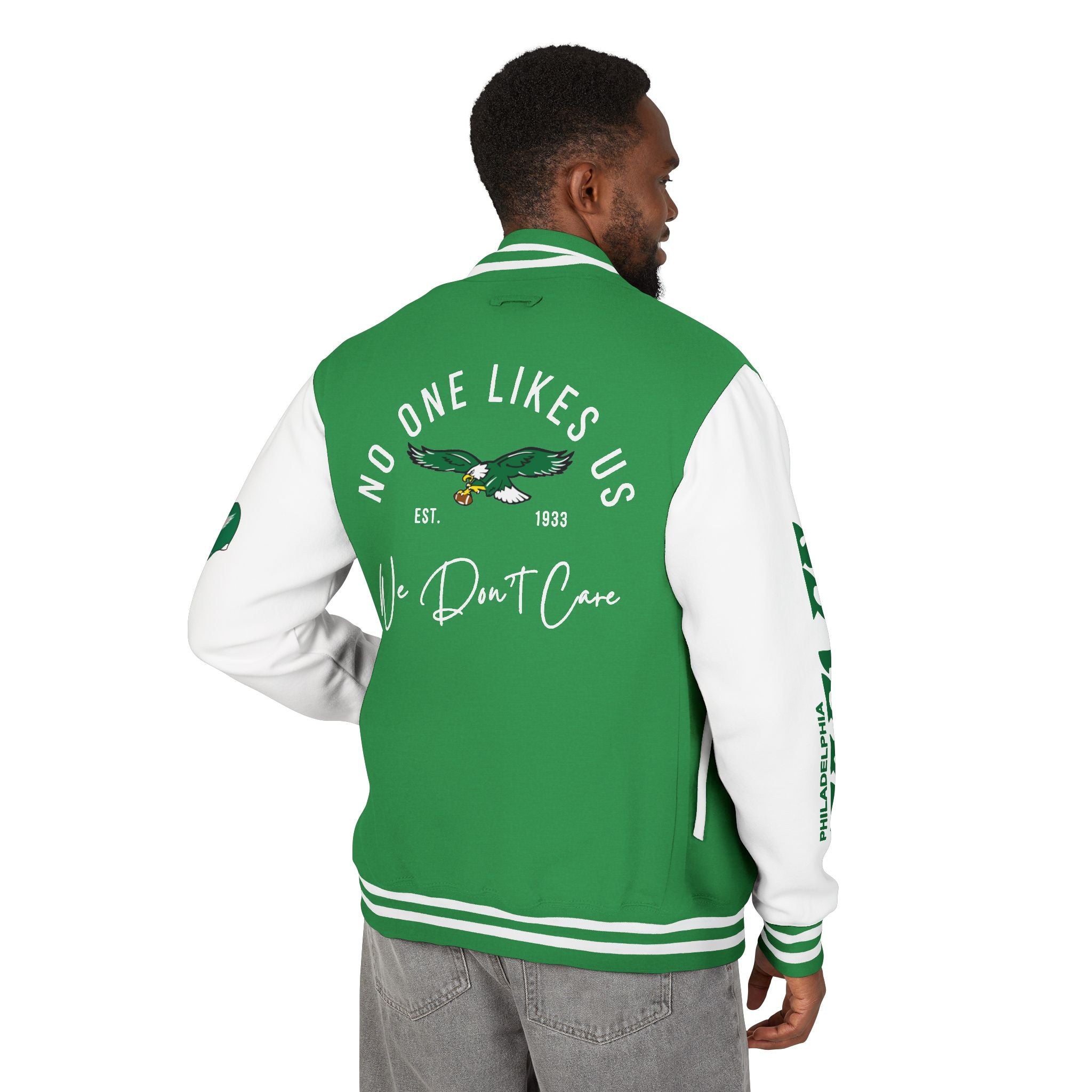 Retro Eagles Unisex Letterman Jacket