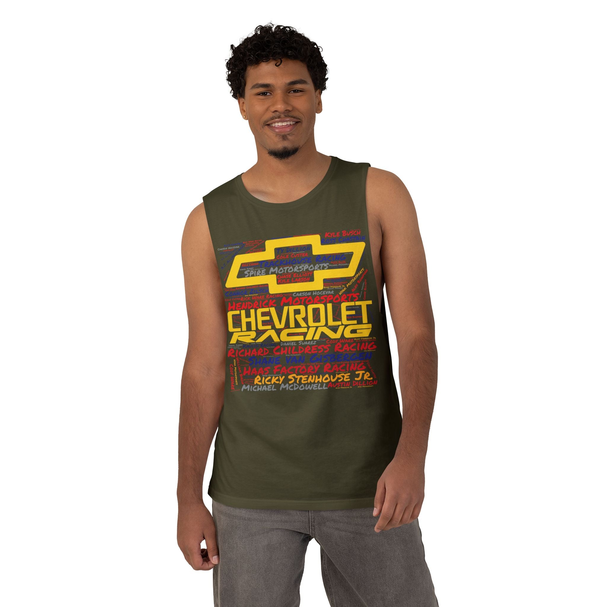 Chevy Racing Unisex Cut-Off Tank