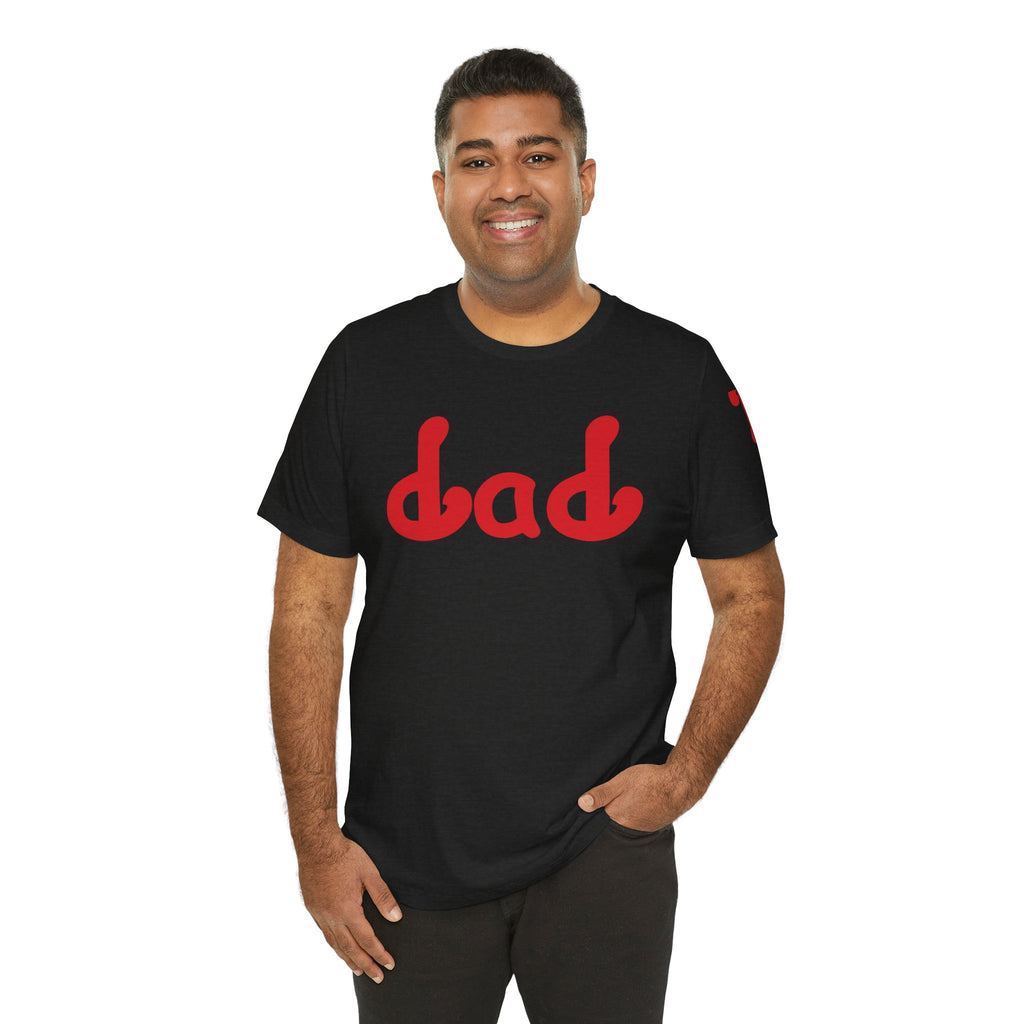Phillies Dad (Red) Short Sleeve Tee