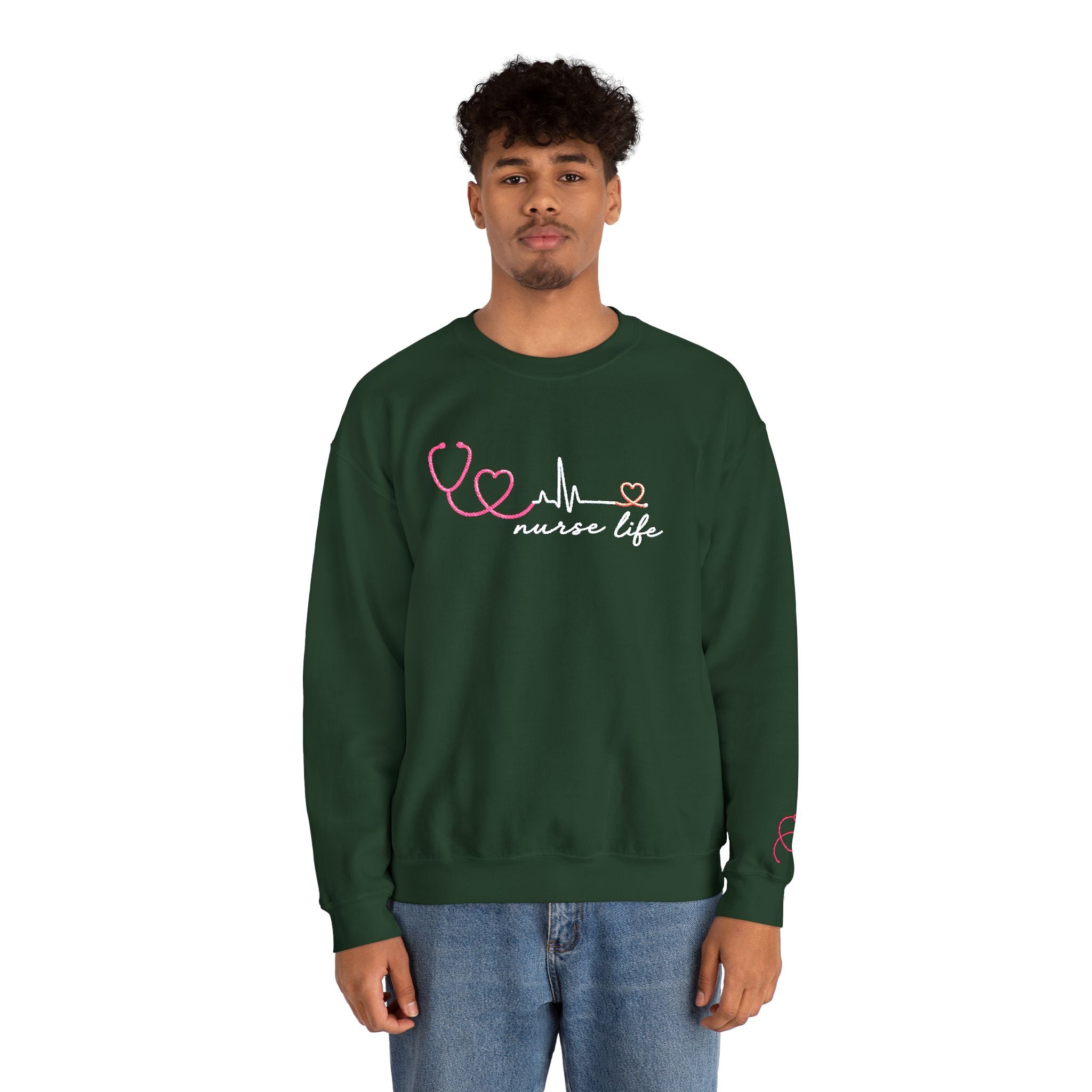 Nurse Life Unisex Crewneck Sweatshirt