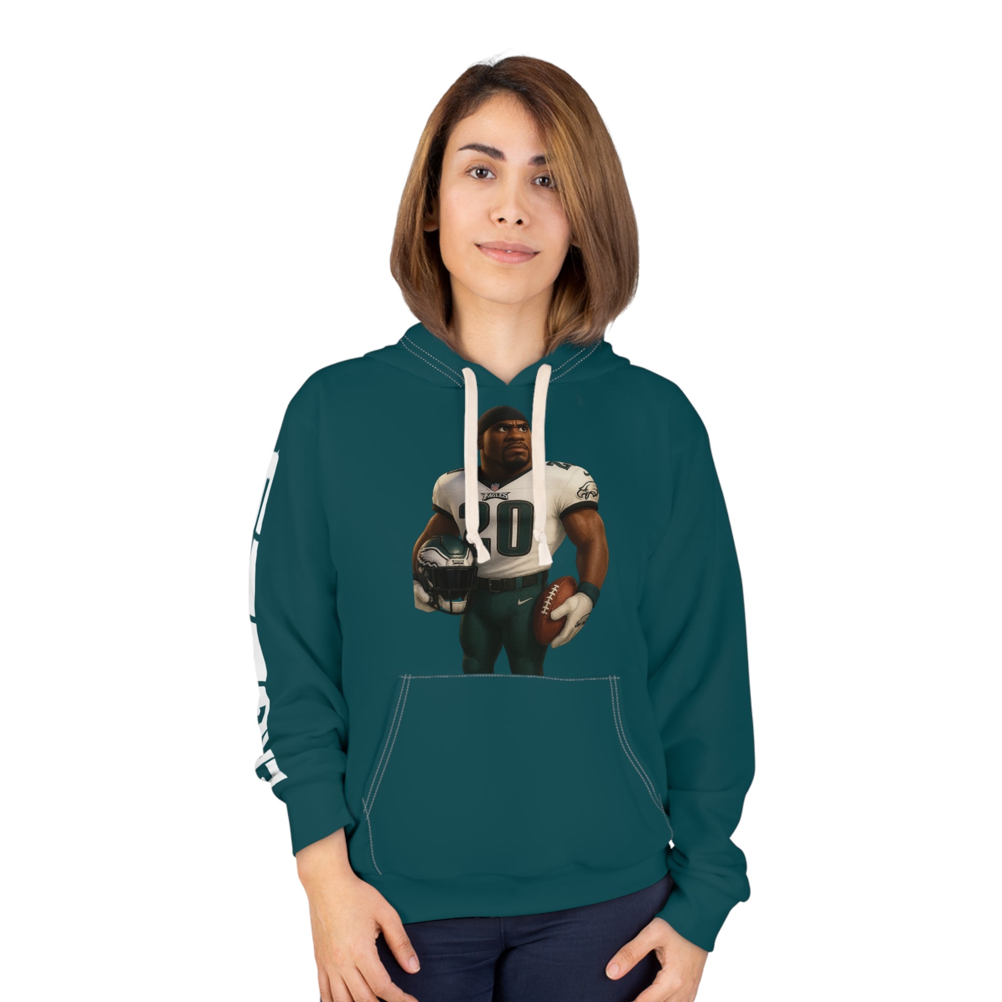 Brian Dawkins Unisex Pullover Hoodie (AOP)