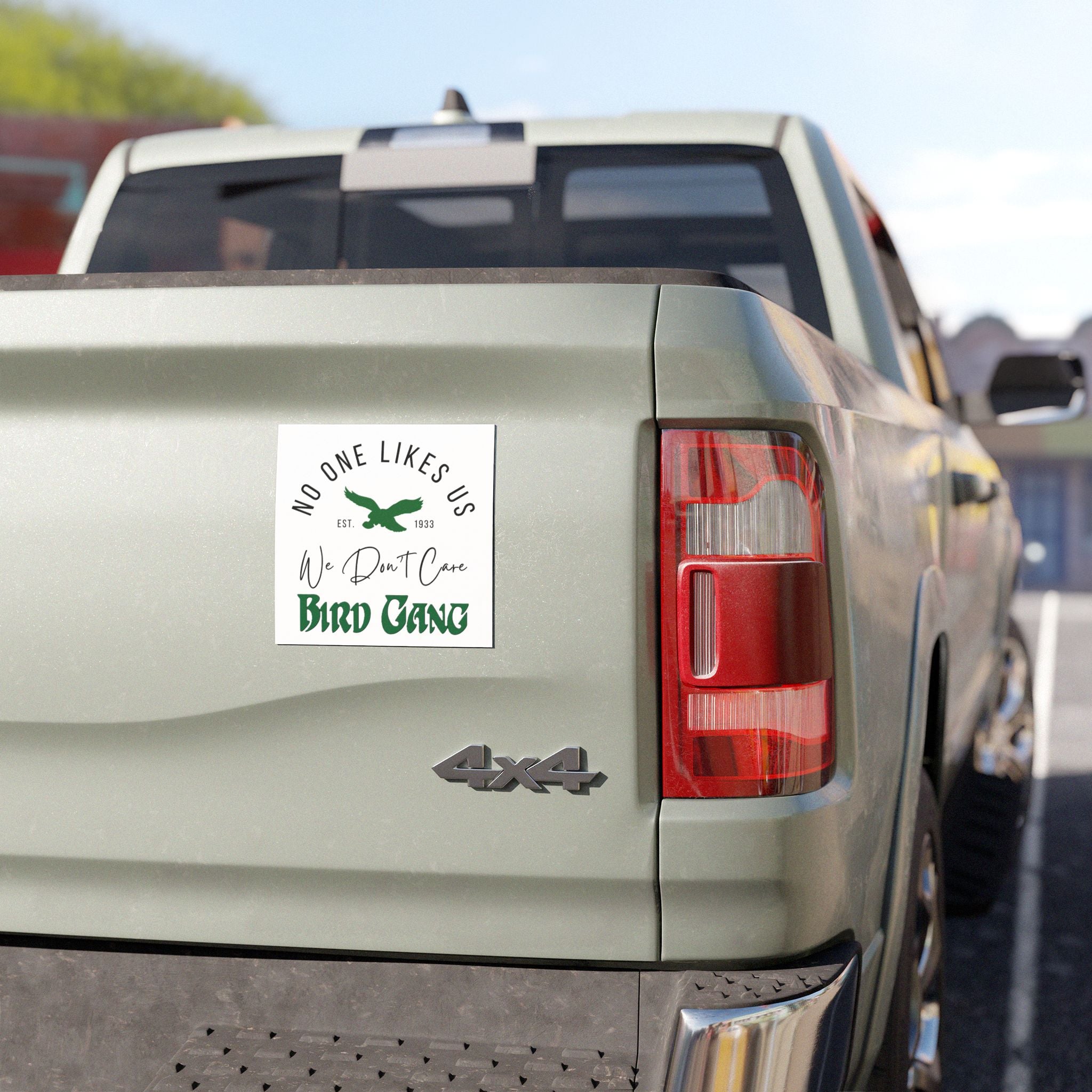 No One Likes Us Car Magnet