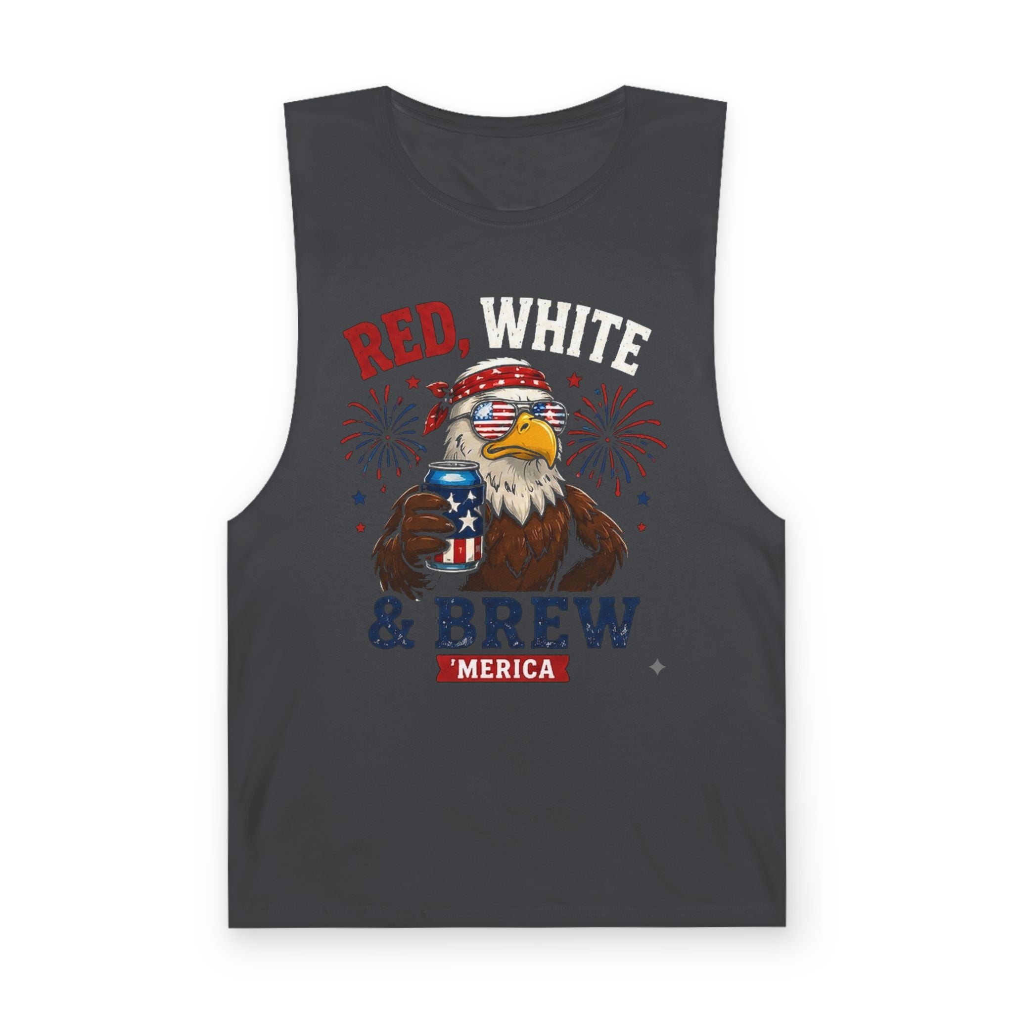 Red, White, & Brew Unisex Tank Top