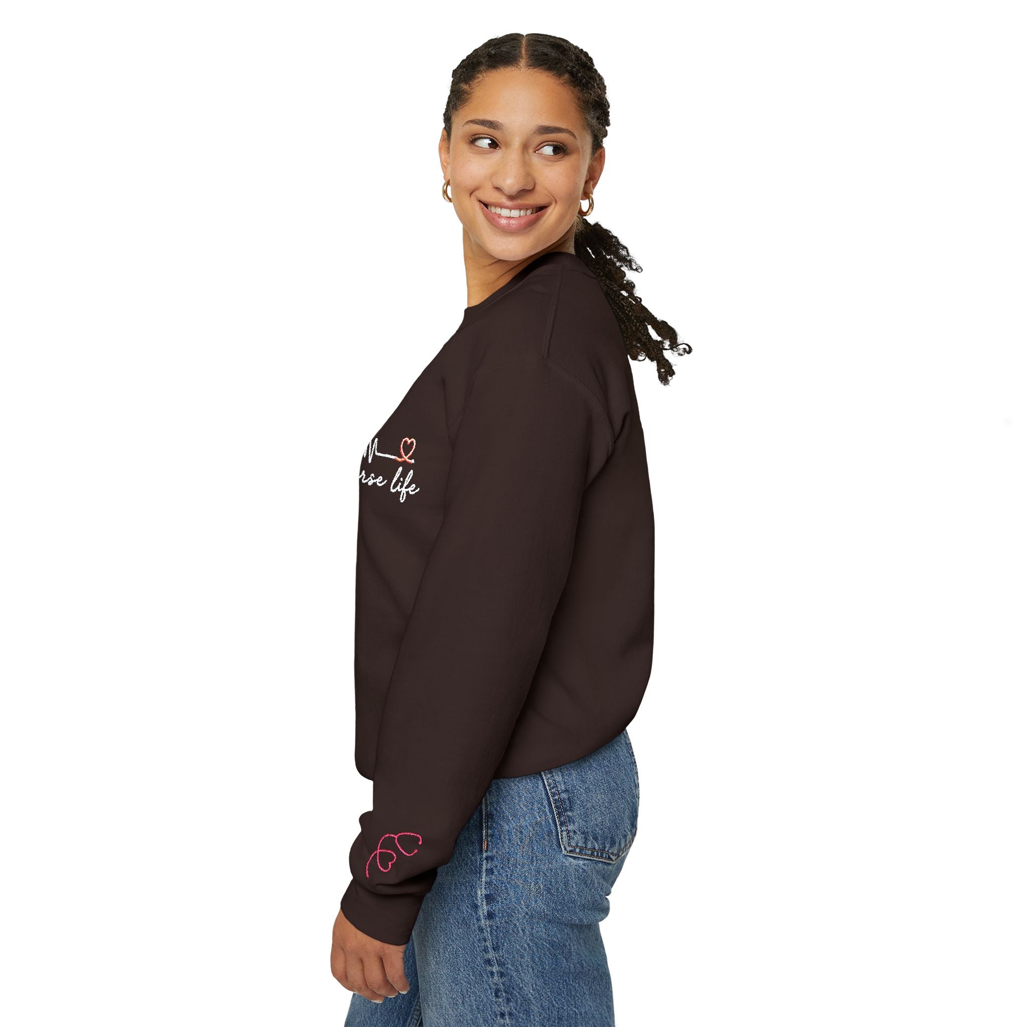 Nurse Life Unisex Crewneck Sweatshirt