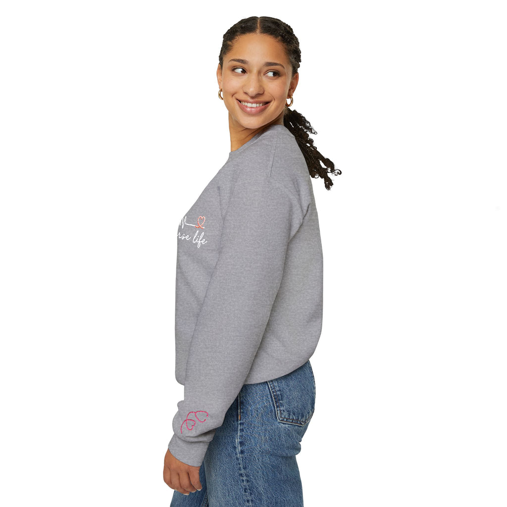 Nurse Life Unisex Crewneck Sweatshirt