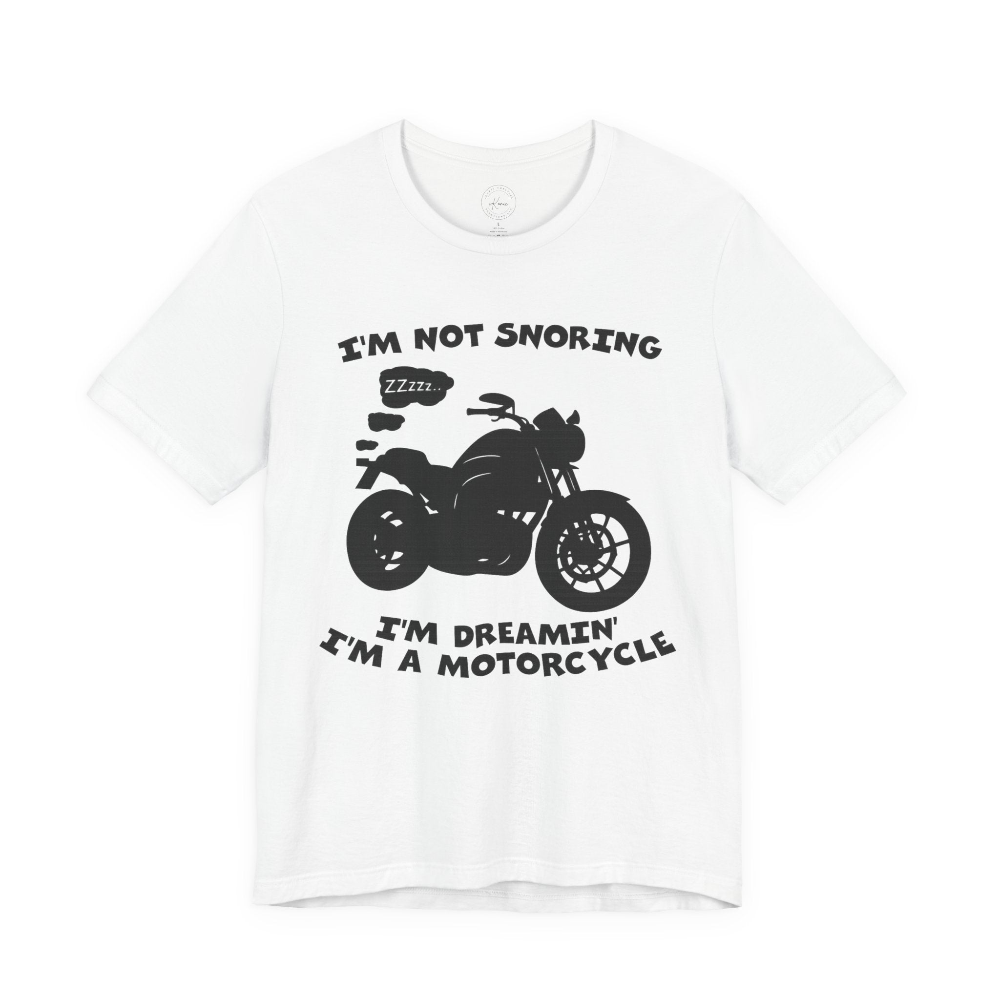Snoring Motorcycle Unisex T-Shirt