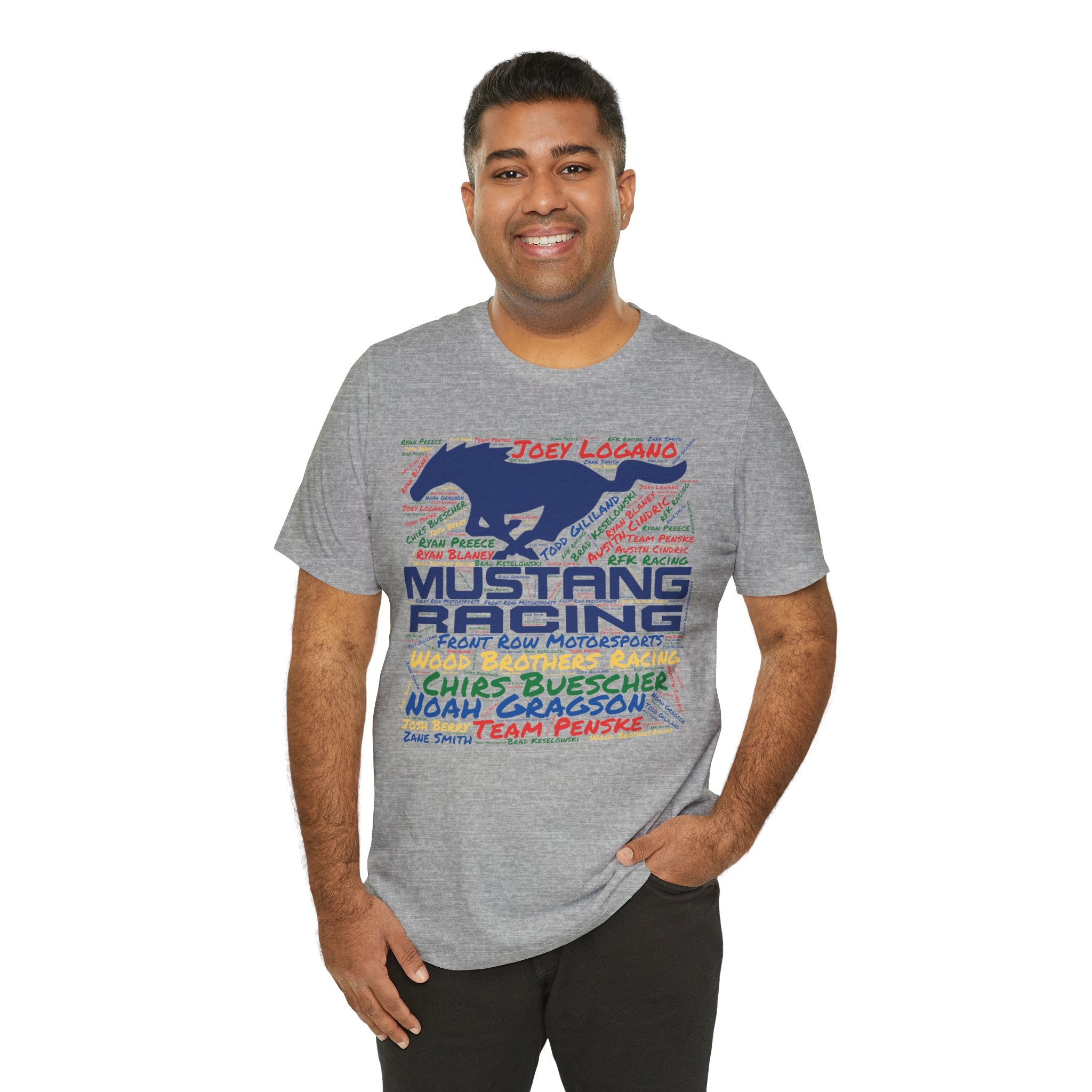 Ford Mustang Racing Short Sleeve Tee