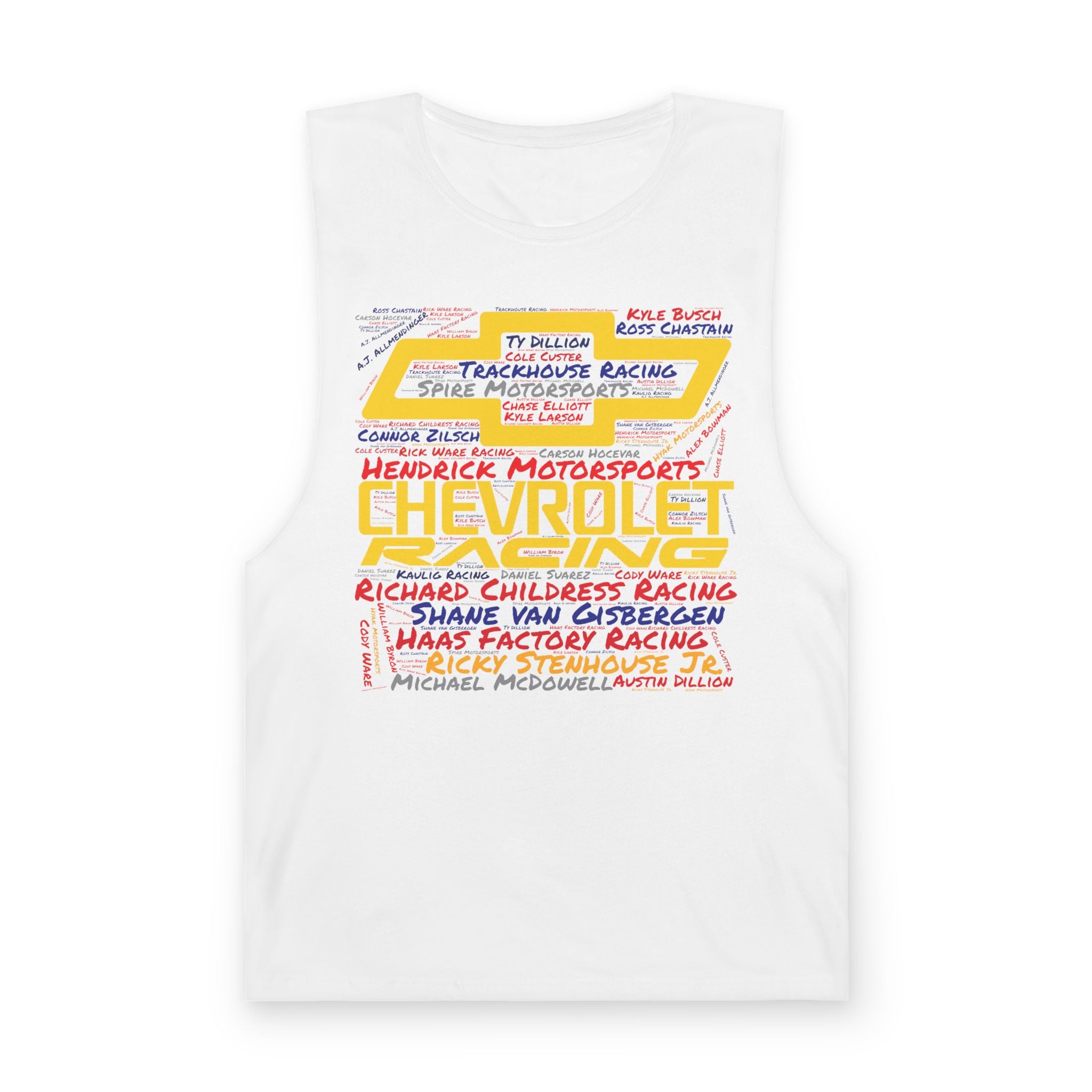 Chevy Racing Unisex Cut-Off Tank