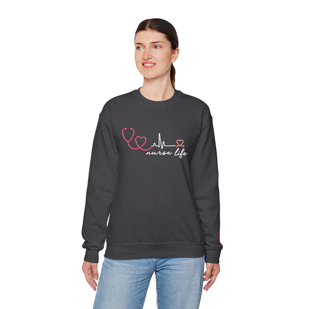 Nurse Life Unisex Crewneck Sweatshirt