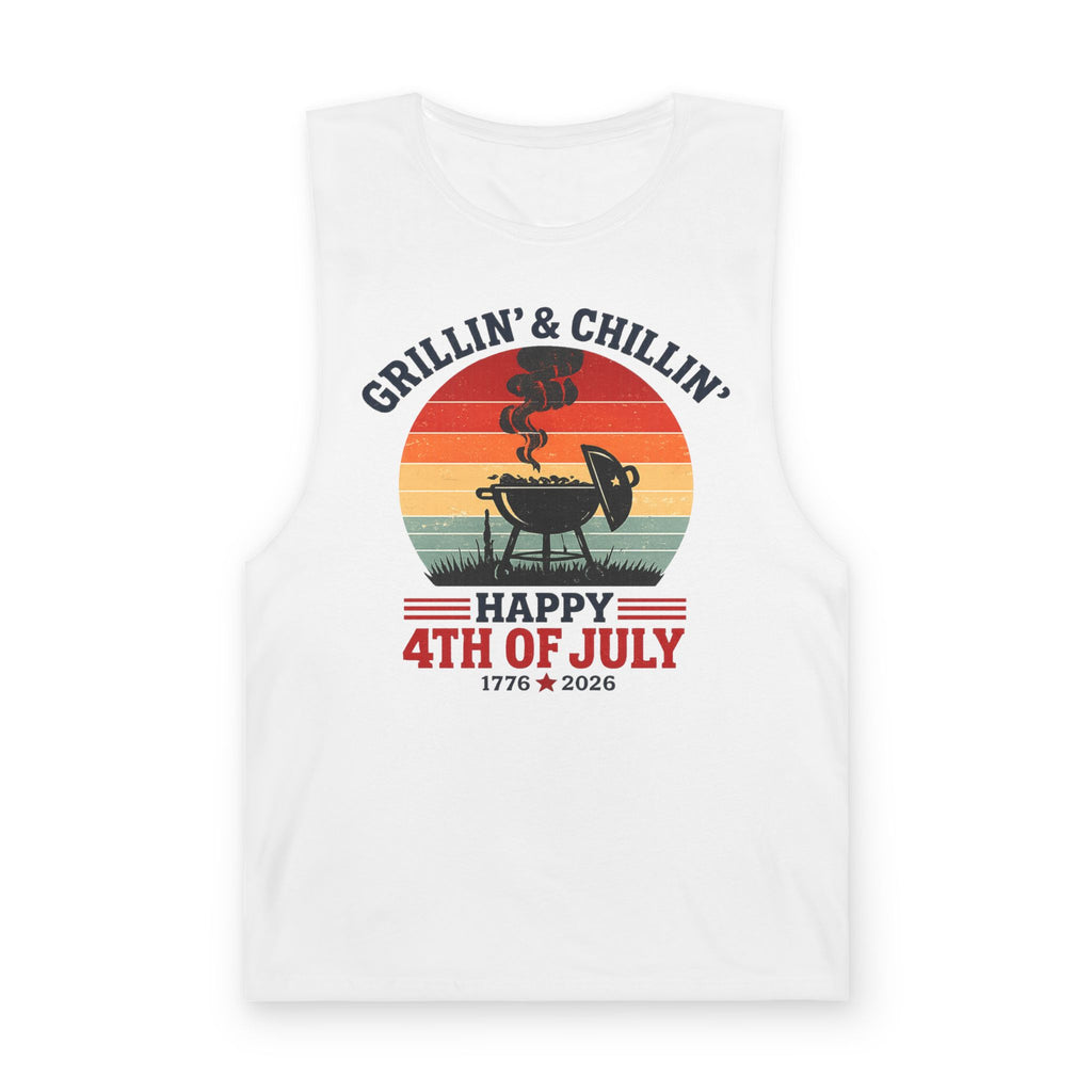 Grillin' Unisex Tank