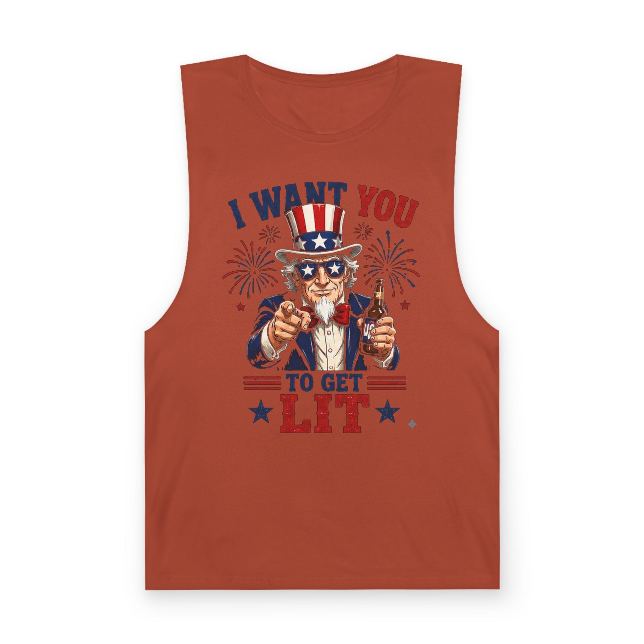 Uncle Sam Unisex Tank Top