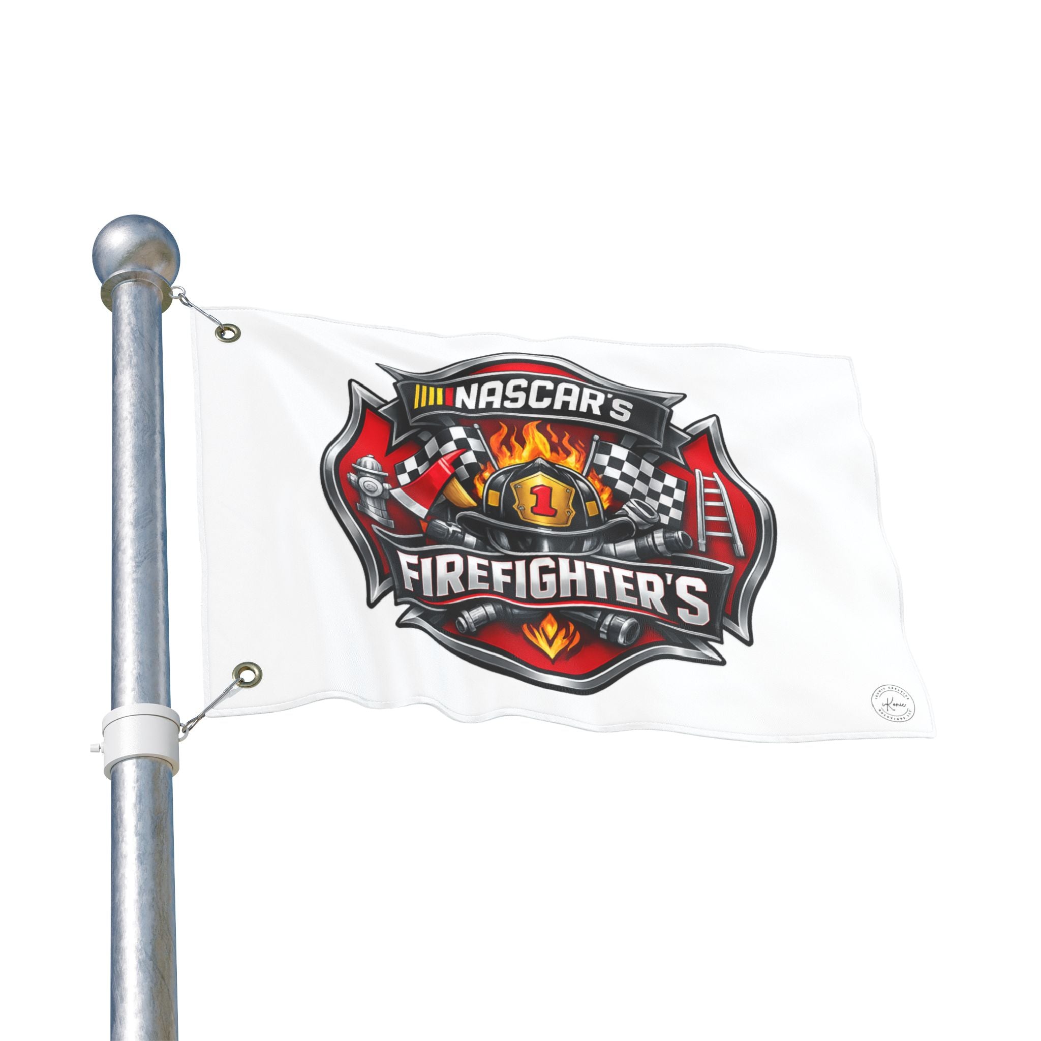 Firefighter Double Sided Flag