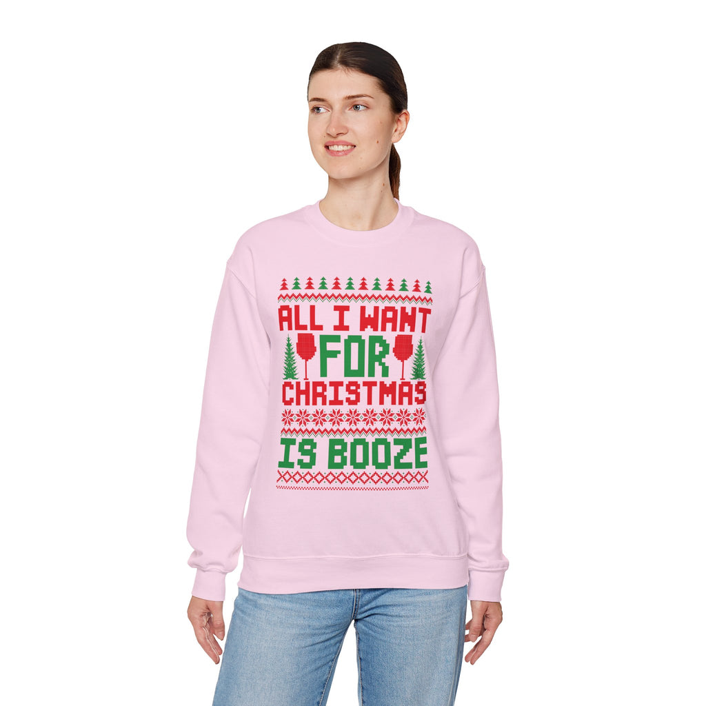 Booze Unisex Sweatshirt