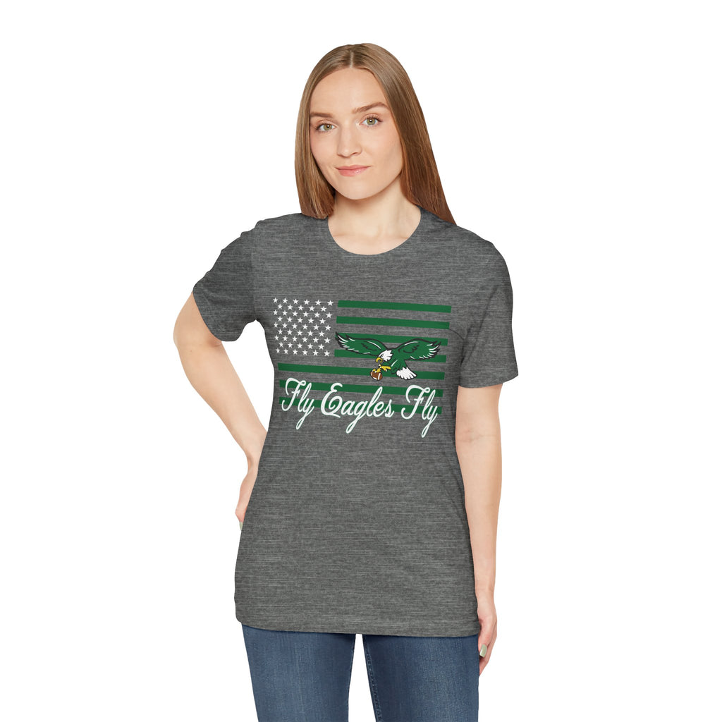 Fly Eagles Fly Unisex Short Sleeve Tee