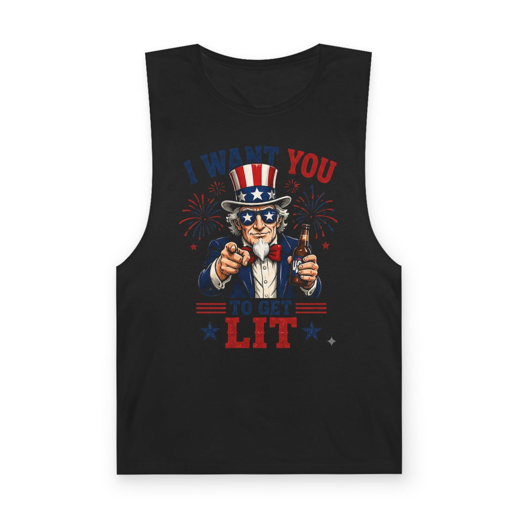 Uncle Sam Unisex Tank Top