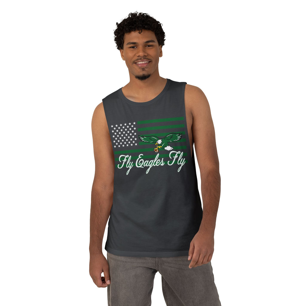 Fly Eagles Fly Flag Unisex Cut-Off Tank