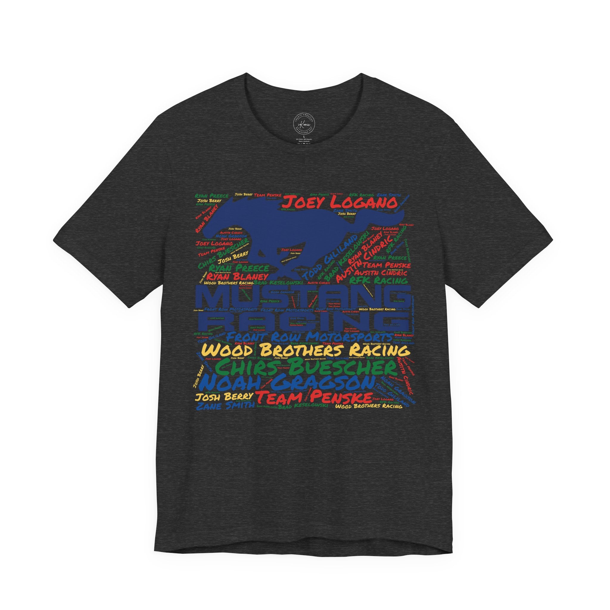 Ford Mustang Racing Short Sleeve Tee