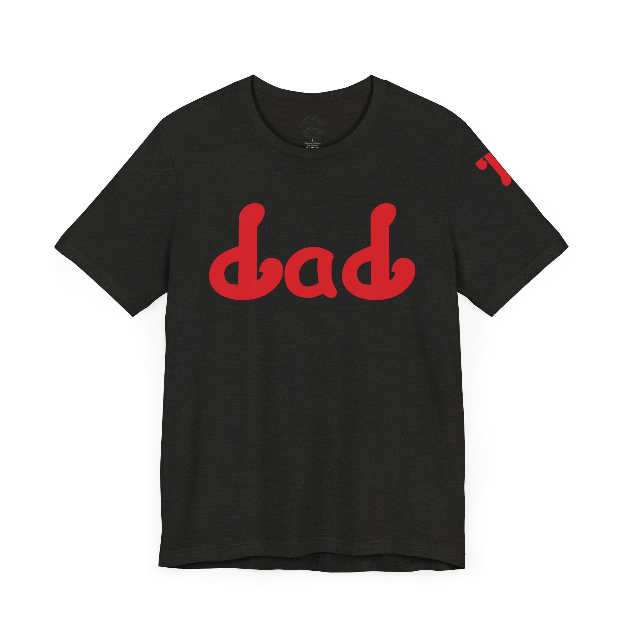 Phillies Dad (Red) Short Sleeve Tee