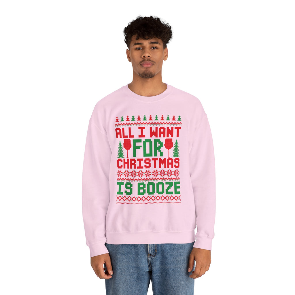 Booze Unisex Sweatshirt
