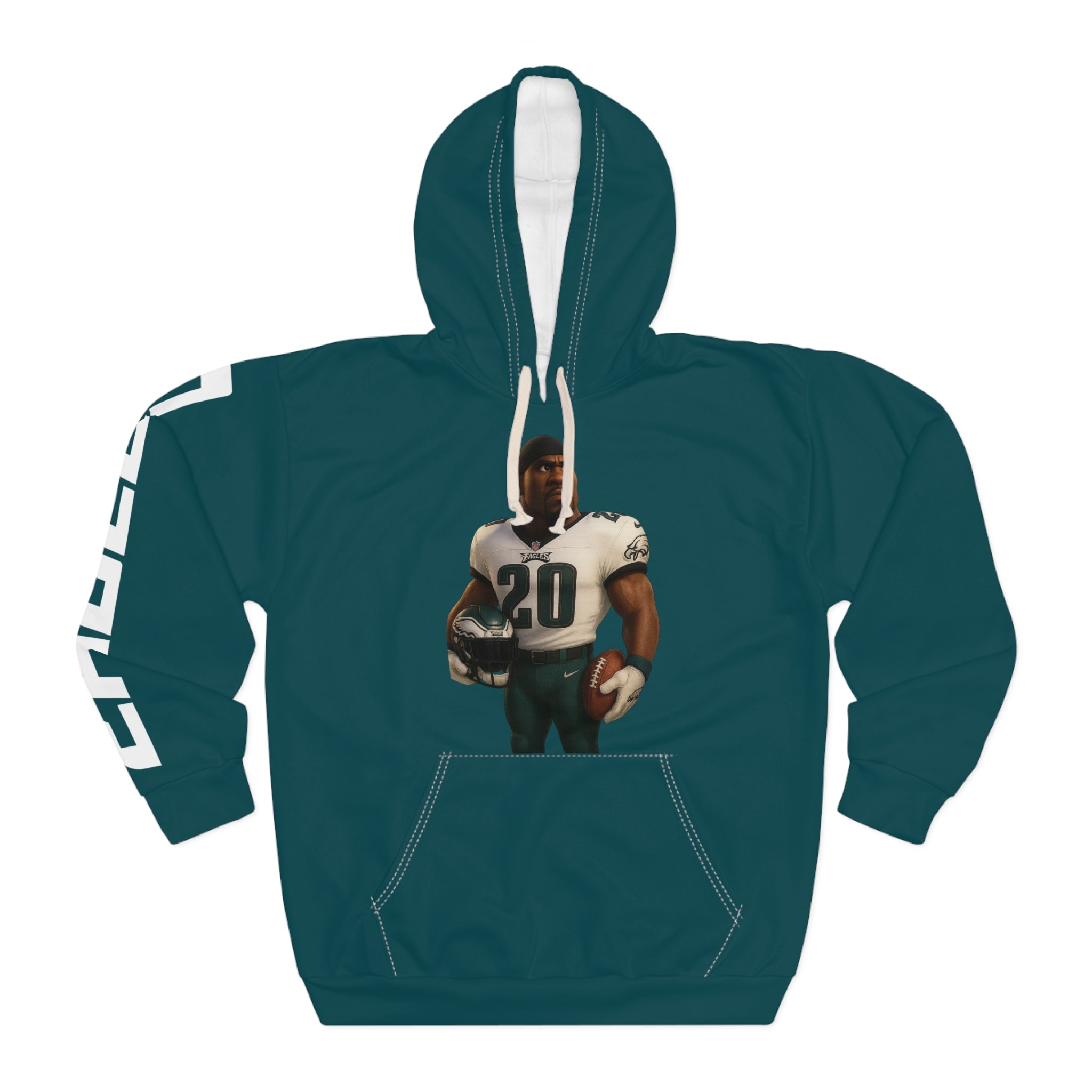 Brian Dawkins Unisex Pullover Hoodie (AOP)