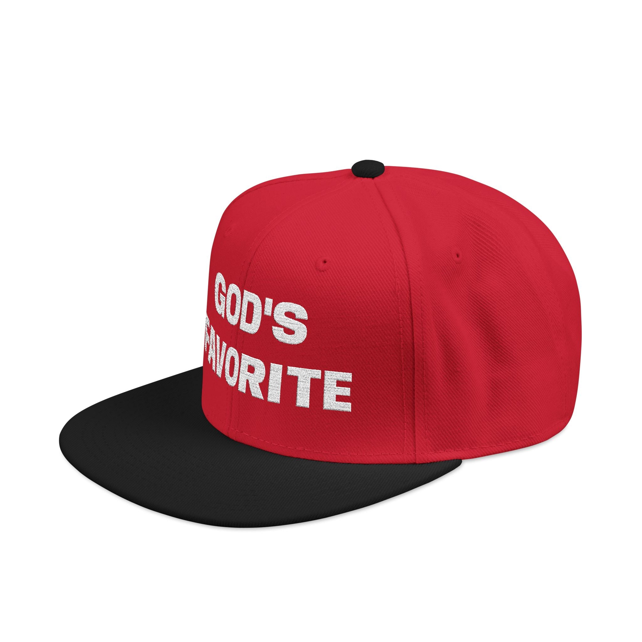 God's Favorite Personalized Snapback (Embroidery)