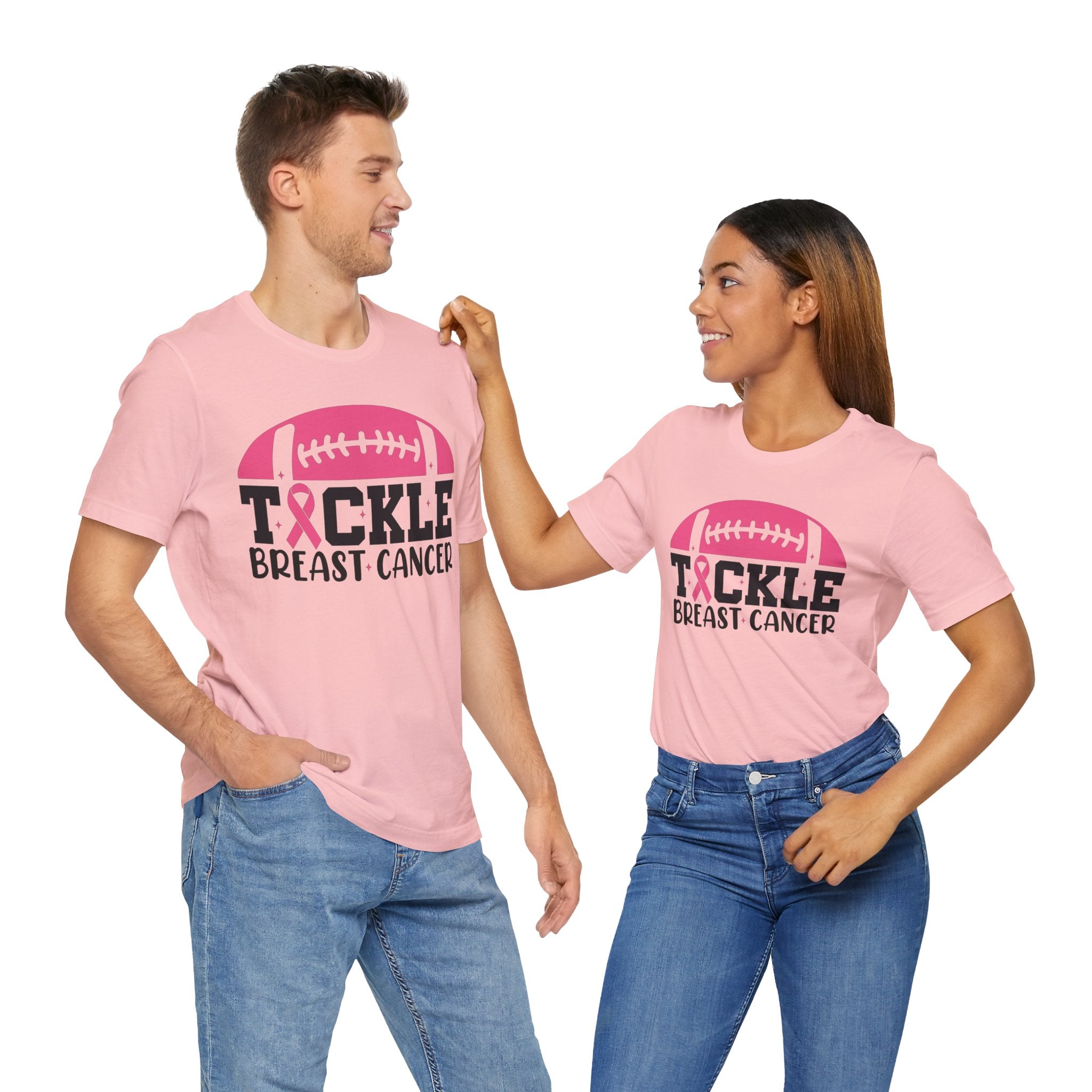 Tackle Breast Cancer Unisex T-shirt