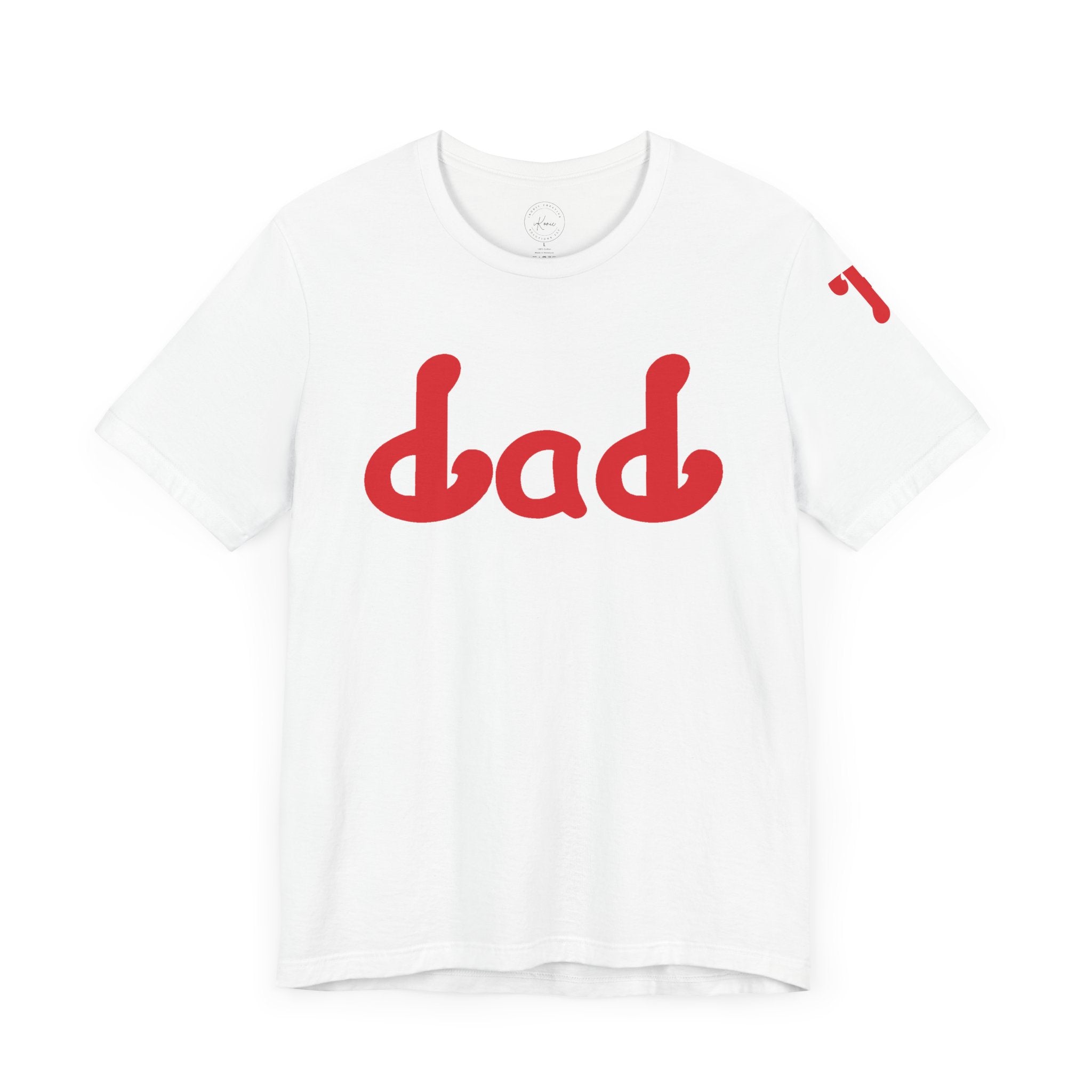 Phillies Dad (Red) Short Sleeve Tee