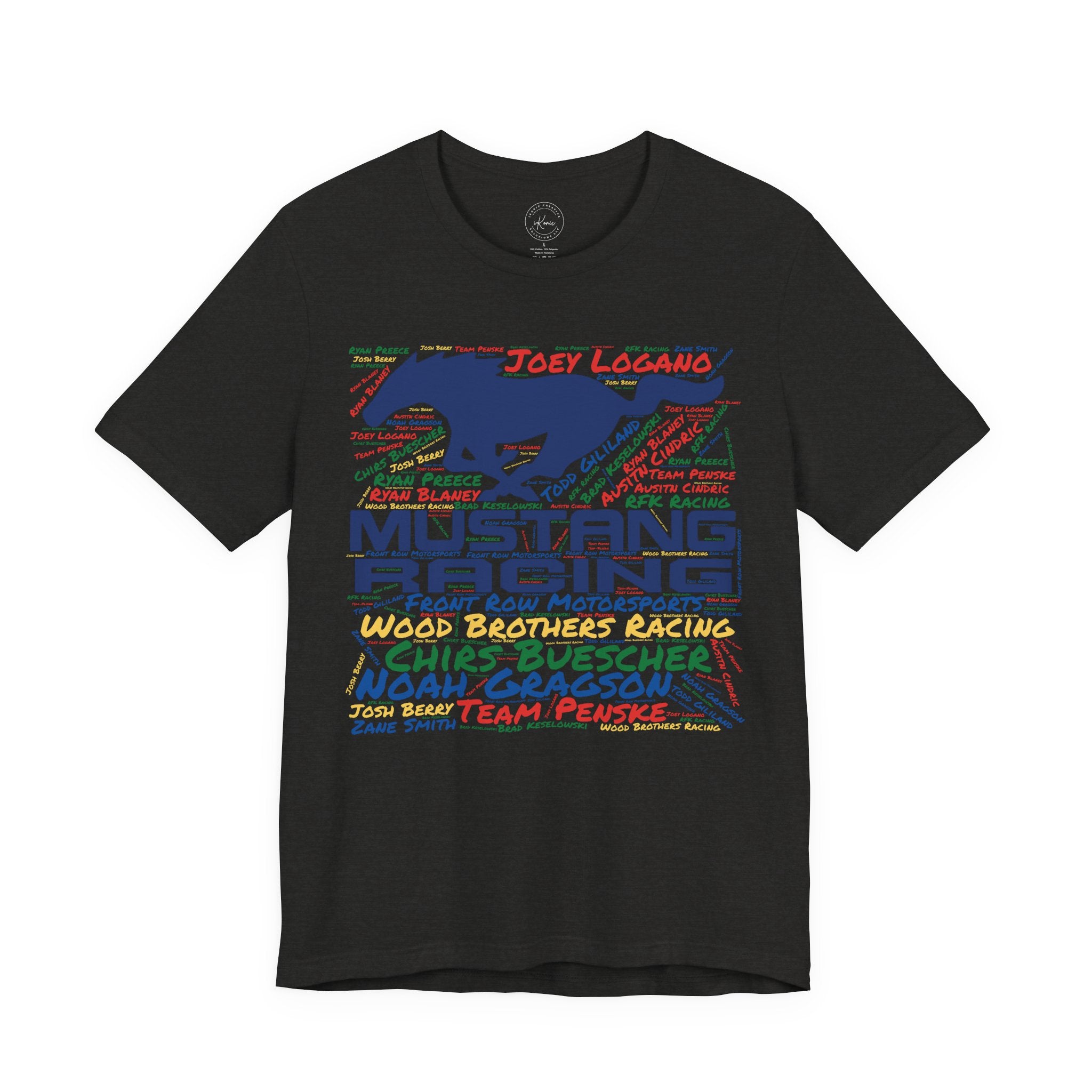 Ford Mustang Racing Short Sleeve Tee