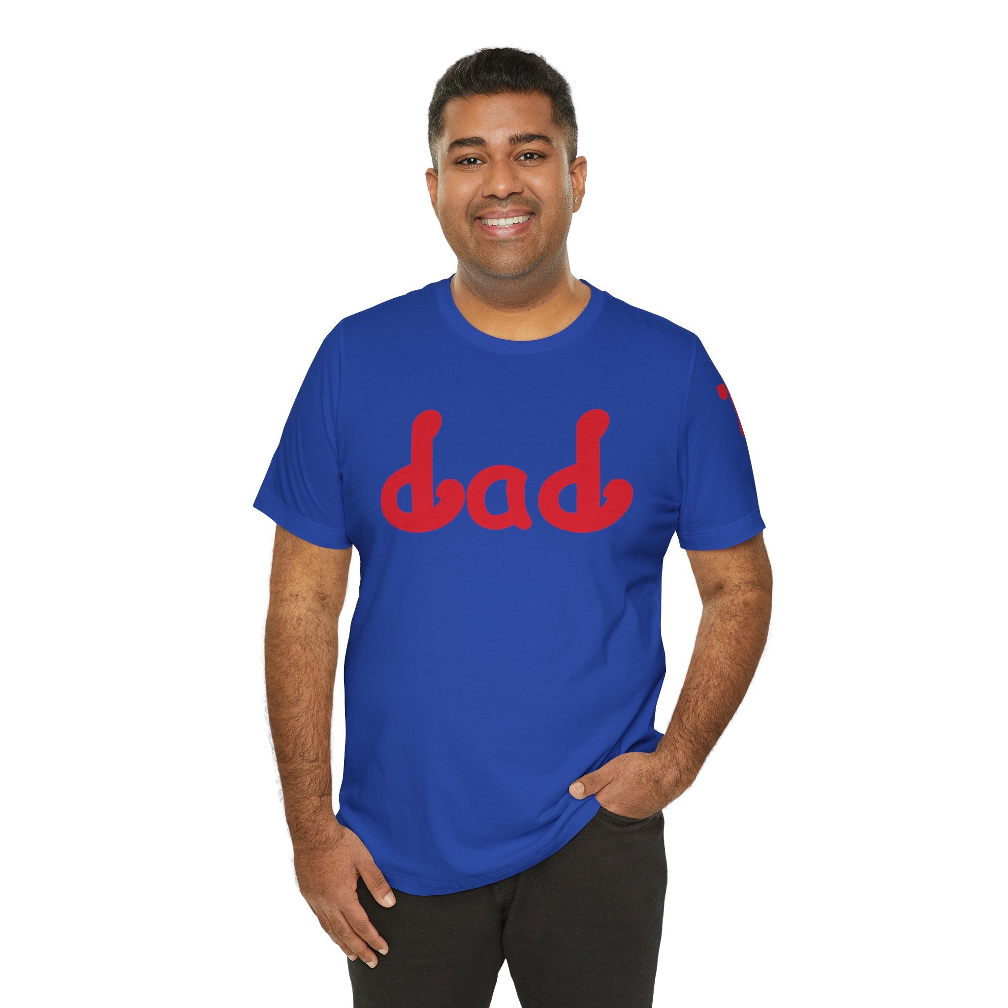 Phillies Dad (Red) Short Sleeve Tee