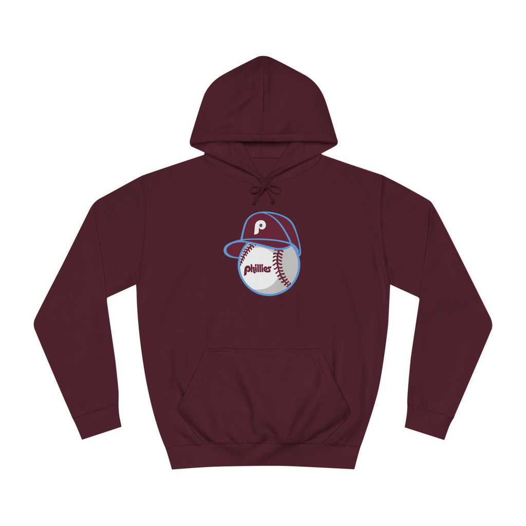 Retro Phillies Ball Hoodie