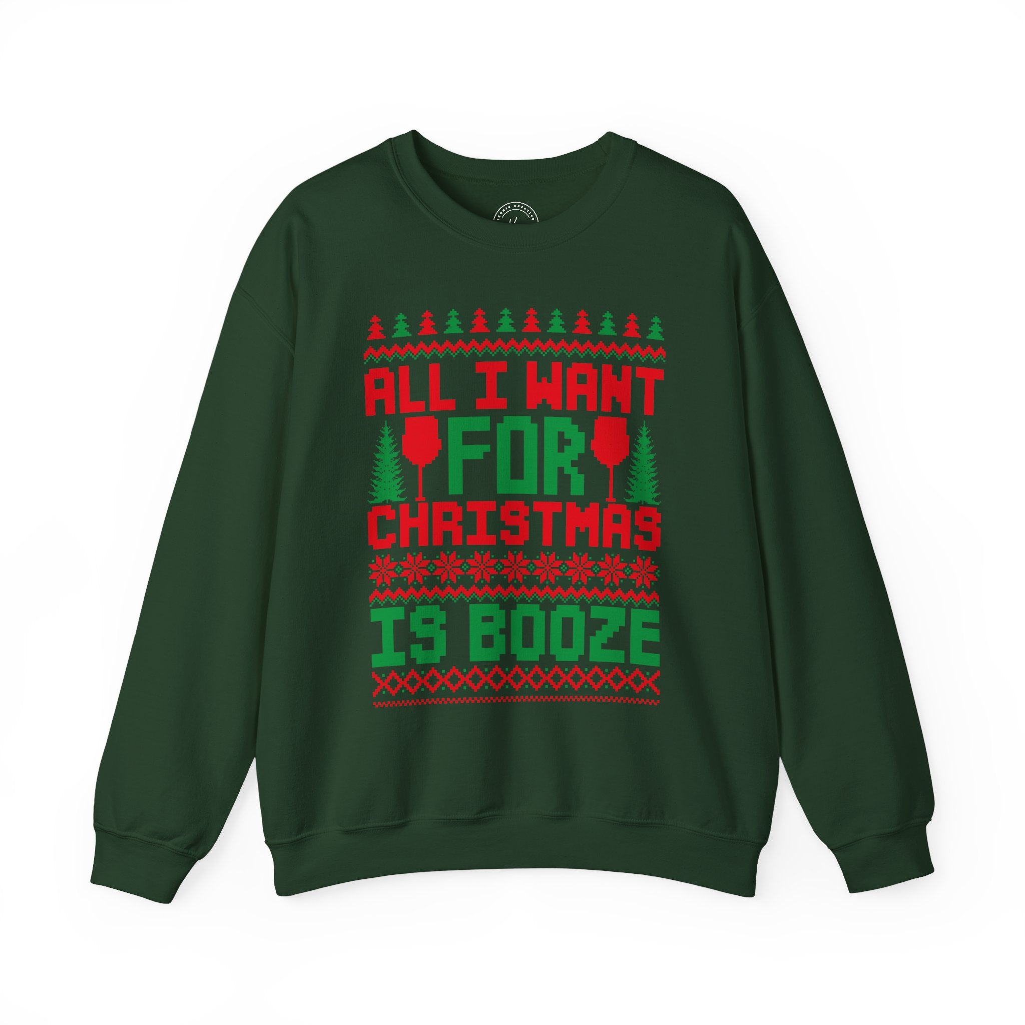 Booze Unisex Sweatshirt