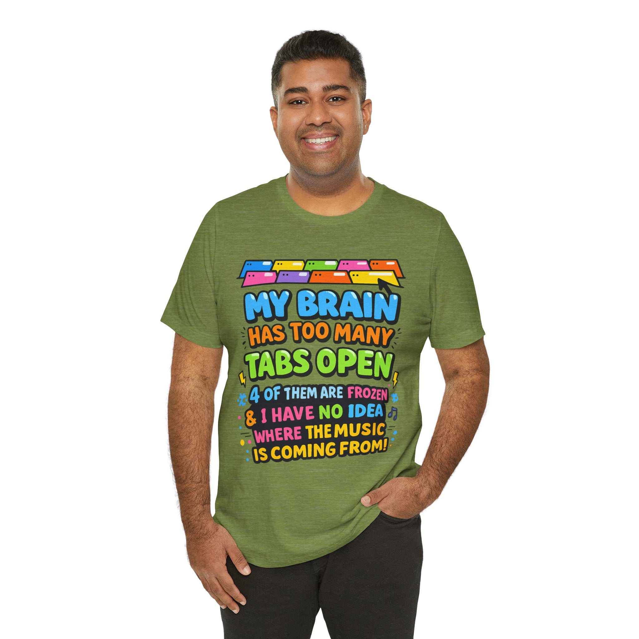 Open Tab Unisex Short Sleeve Tee