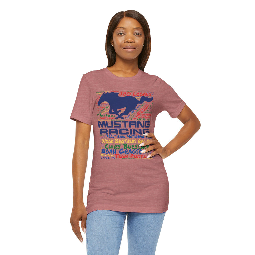 Ford Mustang Racing Short Sleeve Tee