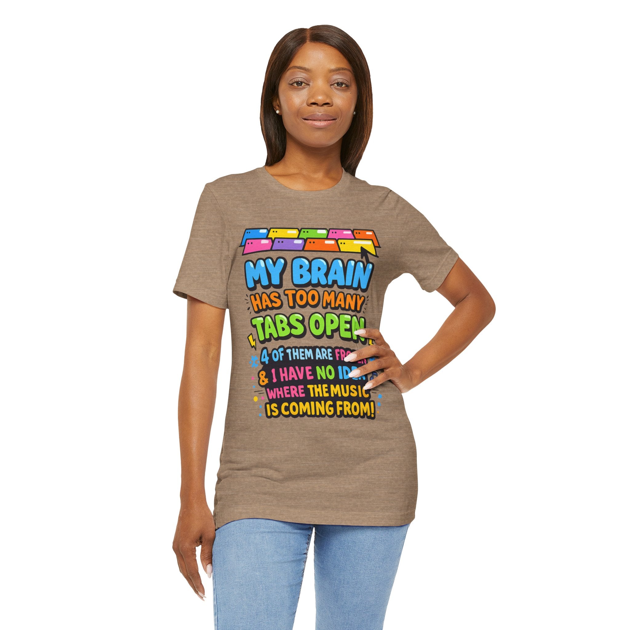 Open Tab Unisex Short Sleeve Tee