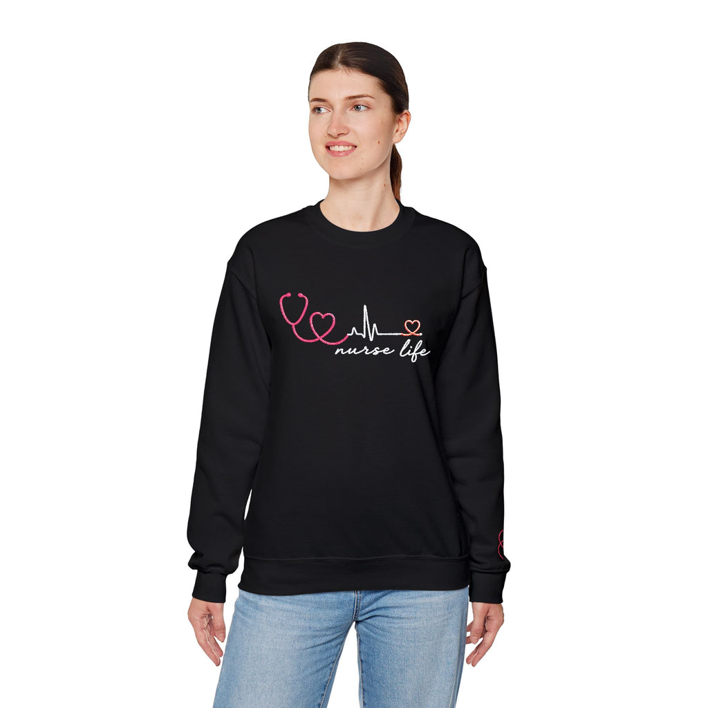 Nurse Life Unisex Crewneck Sweatshirt