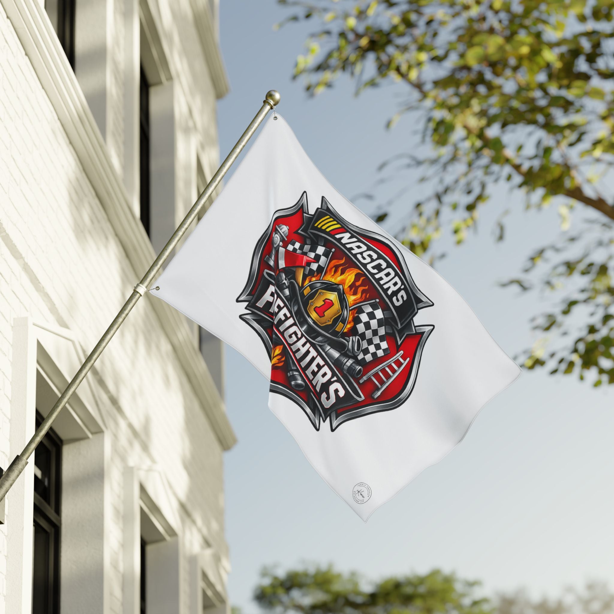 Firefighter Double Sided Flag